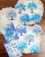 استیکر درخت پائیزی و زمستانی - تصویر 9