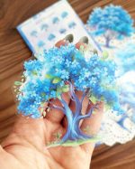 استیکر درخت پائیزی و زمستانی - Image 3