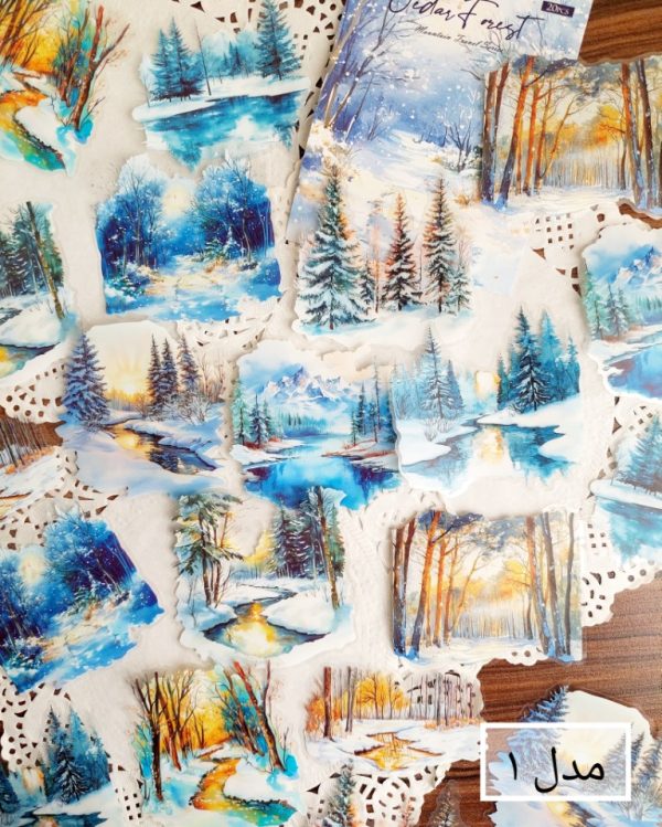 استیکر Mountain Travel Series - Image 2