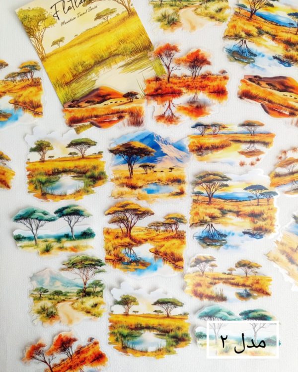 استیکر Mountain Travel Series - Image 4