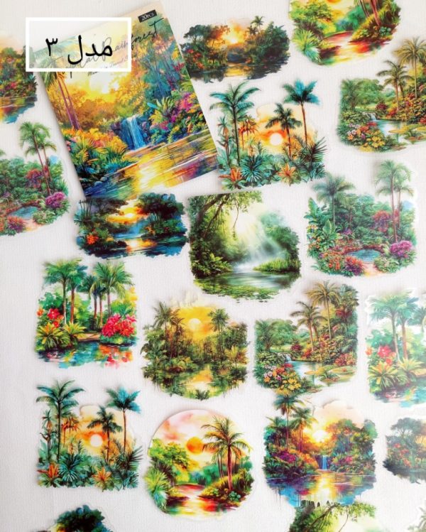 استیکر Mountain Travel Series - Image 6