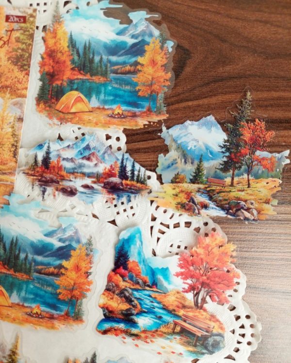 استیکر Mountain Travel Series - Image 13