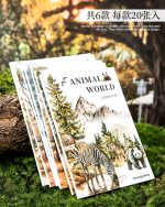 کتابچه استیکر Animals World - Image 10