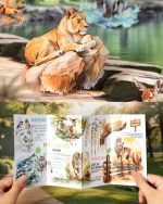 کتابچه استیکر Animals World - Image 4