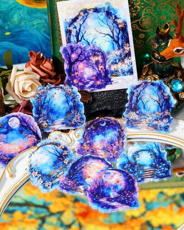 استیکر طلاکوب Mist Series - Image 6