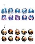 استیکر طلاکوب Mist Series - Image 11