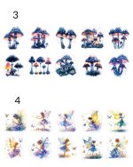 استیکر طلاکوب Mist Series - Image 12