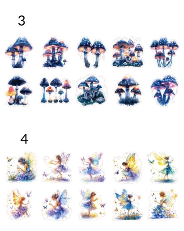 استیکر طلاکوب Mist Series - Image 12