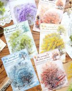 استیکر درخت The scenery of the four seasons - Image 2