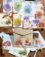 استیکر درخت The scenery of the four seasons - Image 3