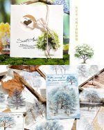 استیکر درخت The scenery of the four seasons - Image 5