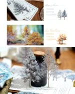 استیکر درخت The scenery of the four seasons - تصویر 7