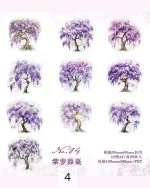 استیکر درخت The scenery of the four seasons - تصویر 14