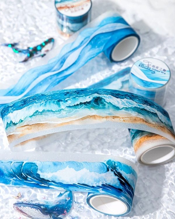 چسب واشی Wave flower one by one - Image 3