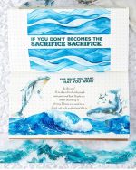 چسب واشی Wave flower one by one - Image 4