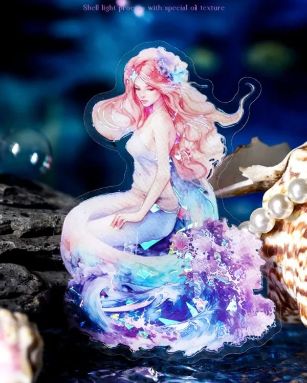 استیکر پری دریایی Mermaid fairy tale - تصویر 4