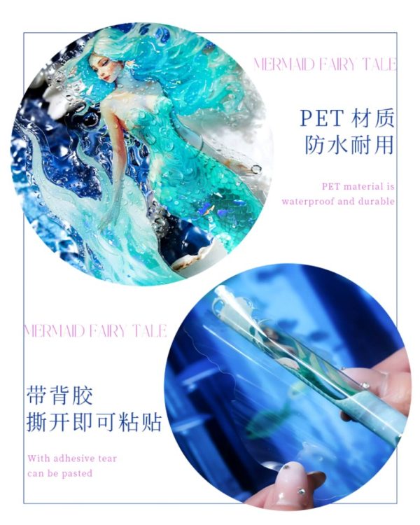 استیکر پری دریایی Mermaid fairy tale - Image 9
