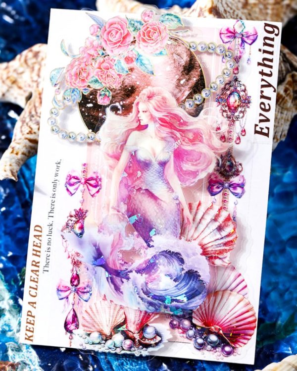 استیکر پری دریایی Mermaid fairy tale - Image 5