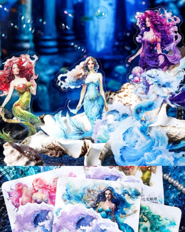 استیکر پری دریایی Mermaid fairy tale - Image 8