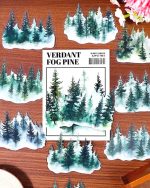 استیکر Betula platyphylla and pine - Image 4