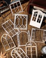 پنجره های مقوایی Elegant carvings windows - Image 5