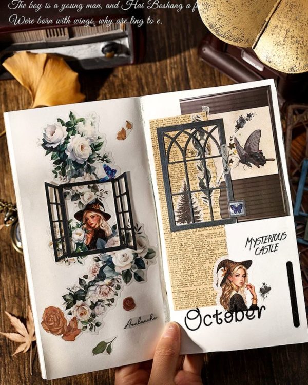 پنجره های مقوایی Elegant carvings windows - Image 8