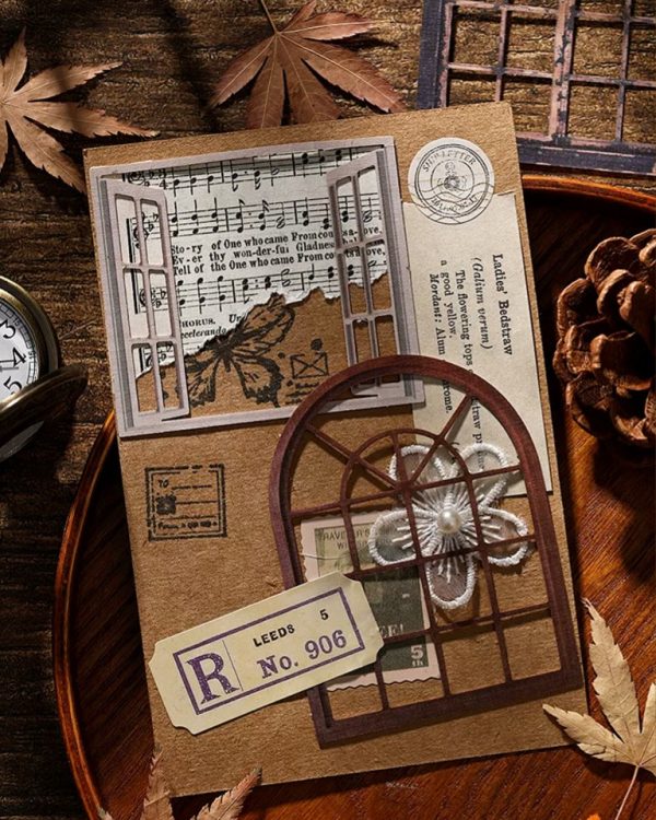 پنجره های مقوایی Elegant carvings windows - Image 10