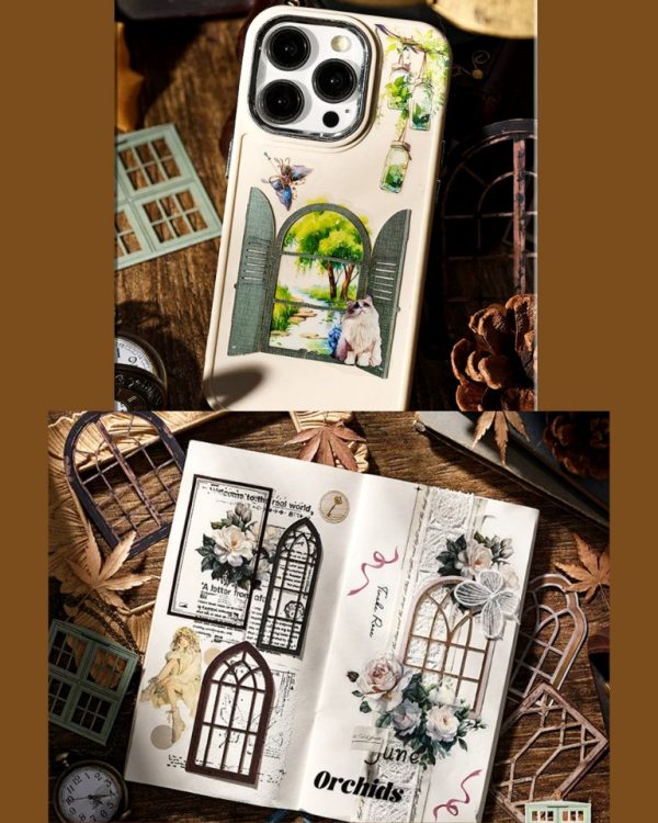 پنجره های مقوایی Elegant carvings windows - Image 11