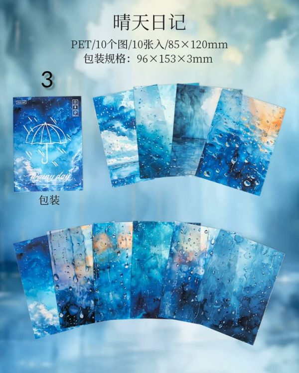 استیکر Rainy day - Image 14