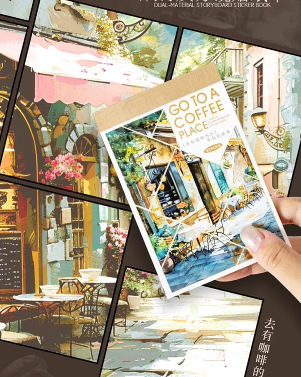 دفترچه استیکر Go to a coffee place - Image 3