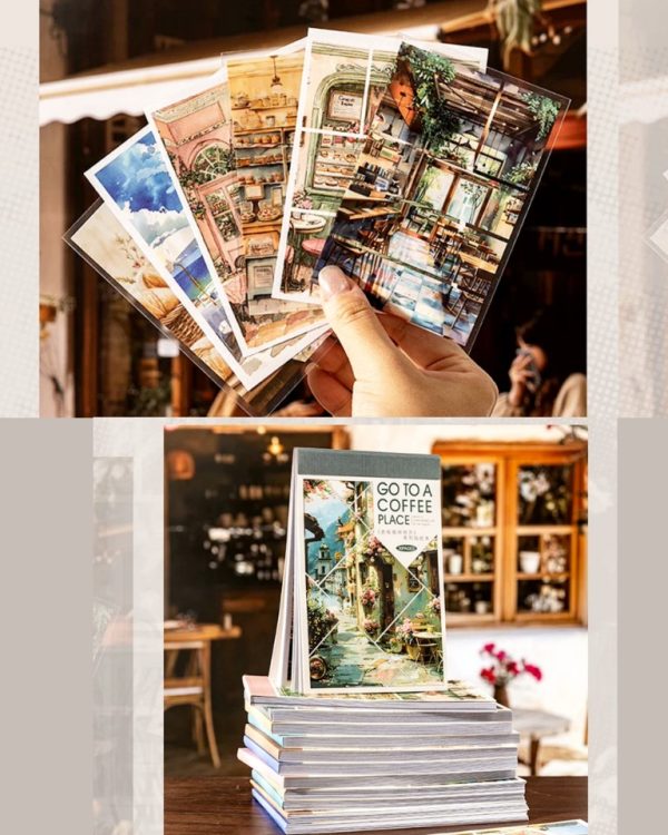 دفترچه استیکر Go to a coffee place - Image 11