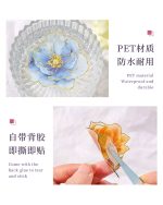 استیکر طلاکوب Gilt Flower Dawn - Image 6