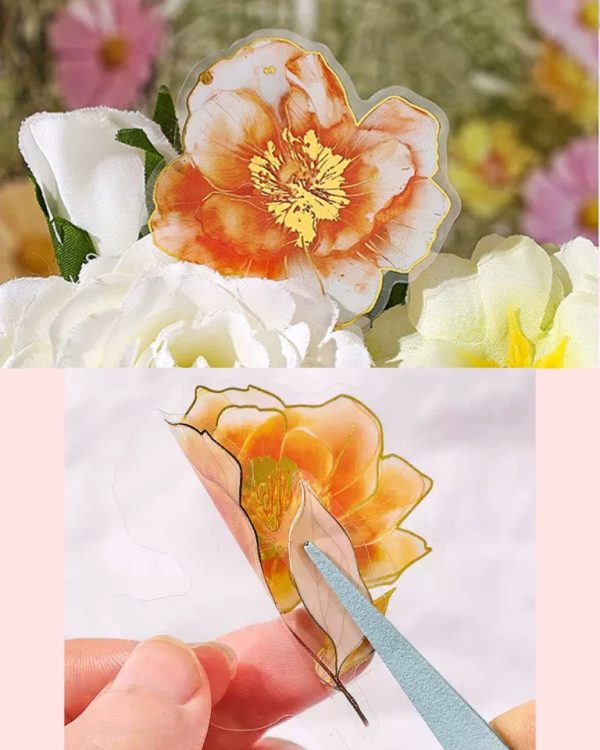 استیکر طلاکوب Gilt Flower Dawn - Image 7