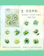 استیکر طلاکوب Gilt Flower Dawn - Image 15