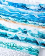 چسب واشی Wave flower one by one