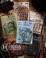 پنجره های مقوایی Elegant carvings windows