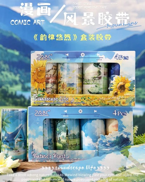 چسب واشی Lace flower language - Image 2