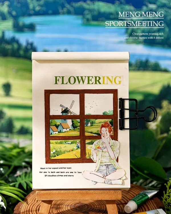 چسب واشی Lace flower language - Image 10