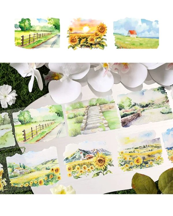 چسب واشی Lace flower language - Image 13