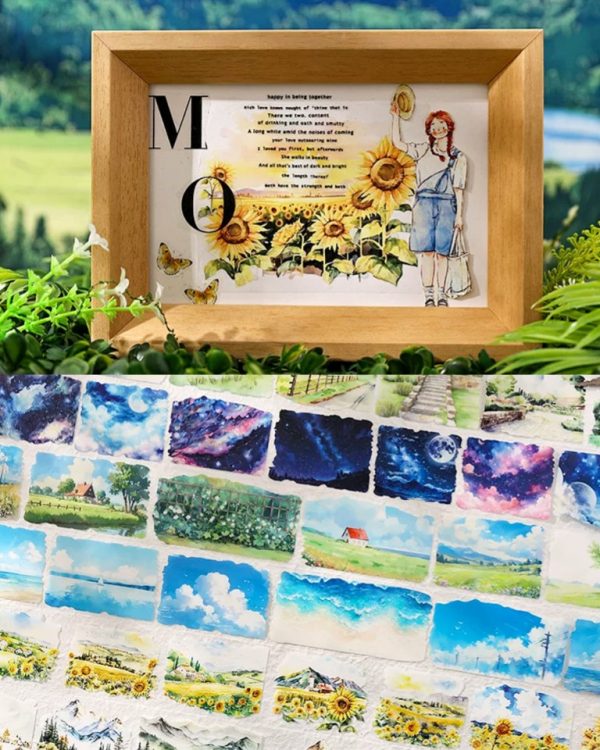 چسب واشی Lace flower language - Image 6