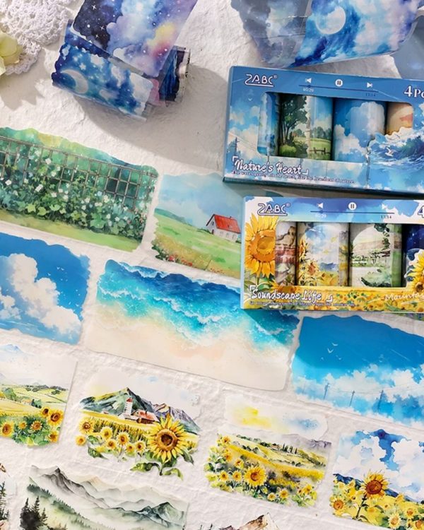 چسب واشی Lace flower language - Image 8