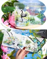 استیکر Beside the small pond - Image 9