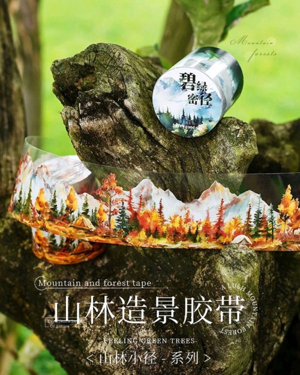 چسب واشی Mountain and forest - Image 5