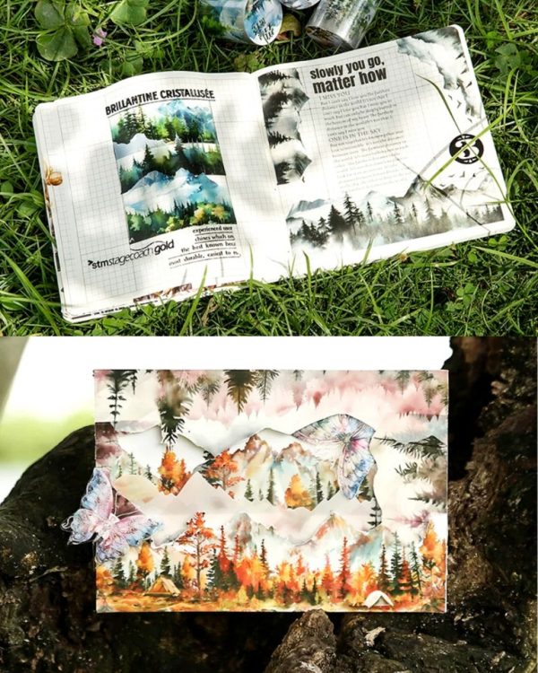 چسب واشی Mountain and forest - Image 9