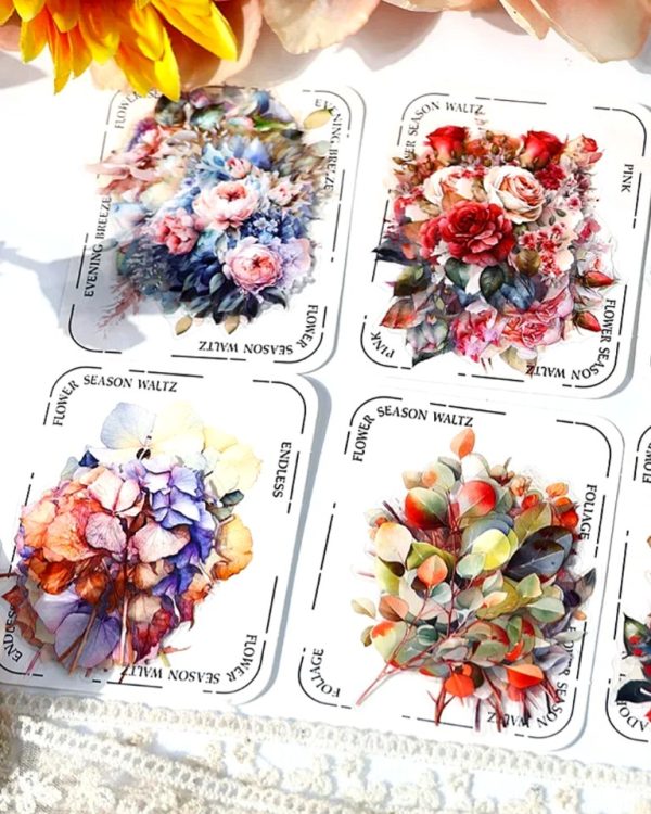 استیکر Flower Season waltz - Image 5