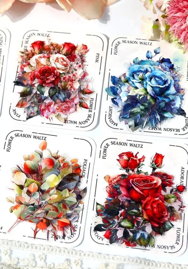 استیکر Flower Season waltz - Image 3