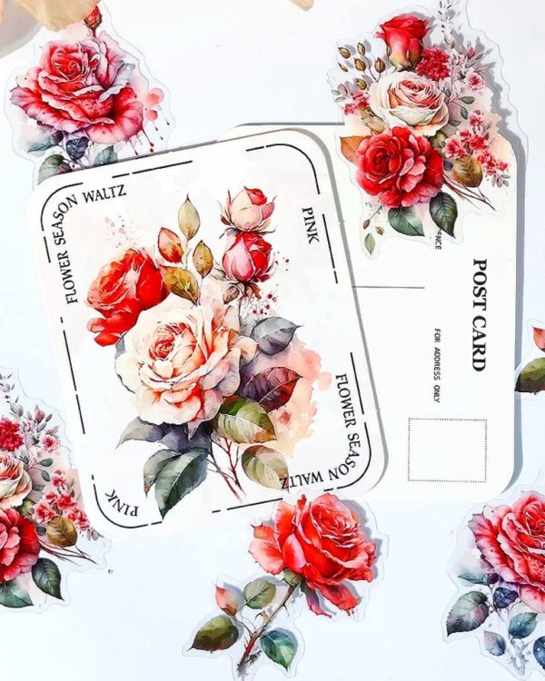 استیکر Flower Season waltz - Image 6