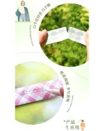 استیکر Flowers fall on a girl's heart - Image 9