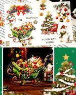 استیکر Christmas surprise night - Image 10