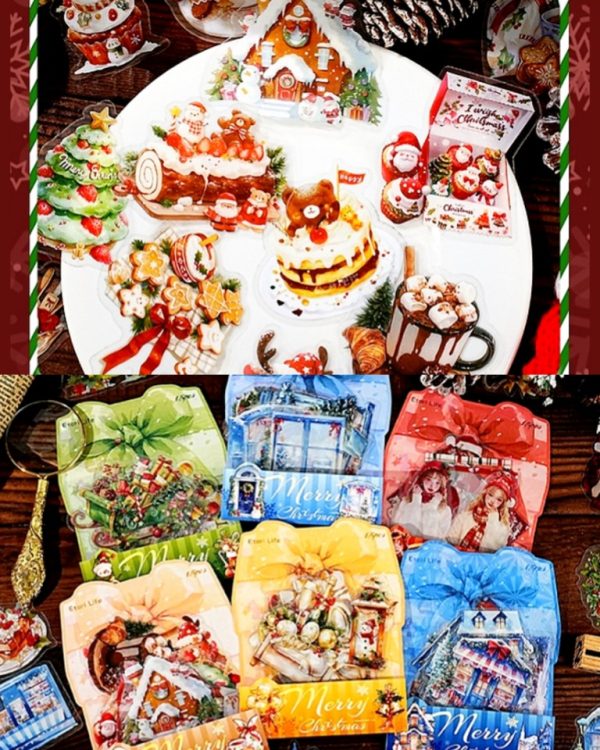 استیکر Christmas surprise night - Image 14